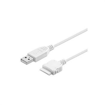 Goobay USB Data Cable iPad iPhone 4 iPhone 3G 3GS iPod White