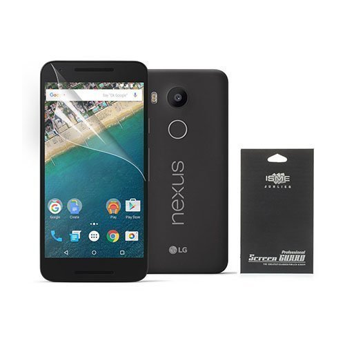 Google Nexus 5x Näytön Suojakalvo Musta Pakkaus