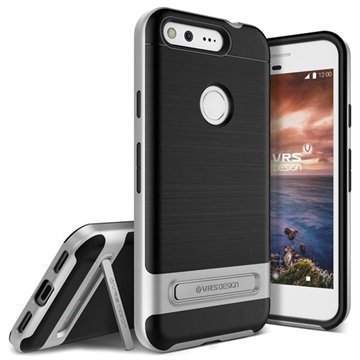 Google Pixel VRS Design High Pro Shield Case Silver