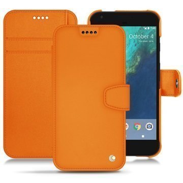 Google Pixel XL Noreve Tradition B Wallet Case Oranssi