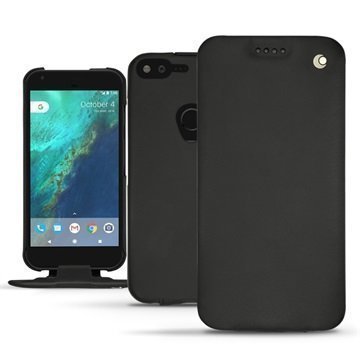 Google Pixel XL Noreve Tradition Flip Case Musta