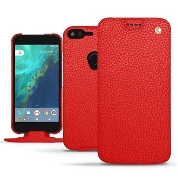 Google Pixel XL Noreve Tradition Flip Case Tomaatinpunainen