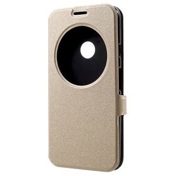 Google Pixel XL View Flip Case Gold