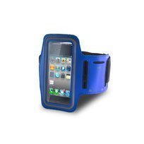 GreenGo Arm Case iPhone 4/4s Sininen