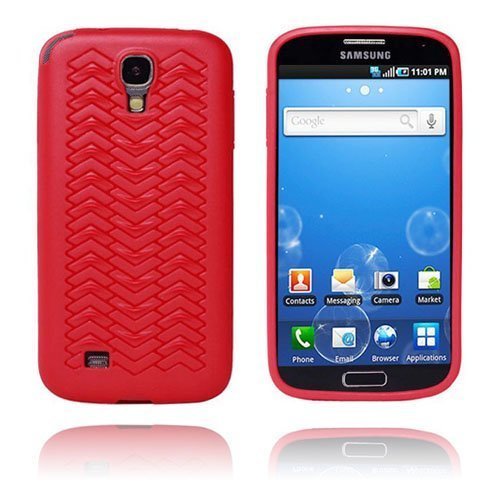 Grip Punainen Samsung Galaxy S4 Suojakotelo