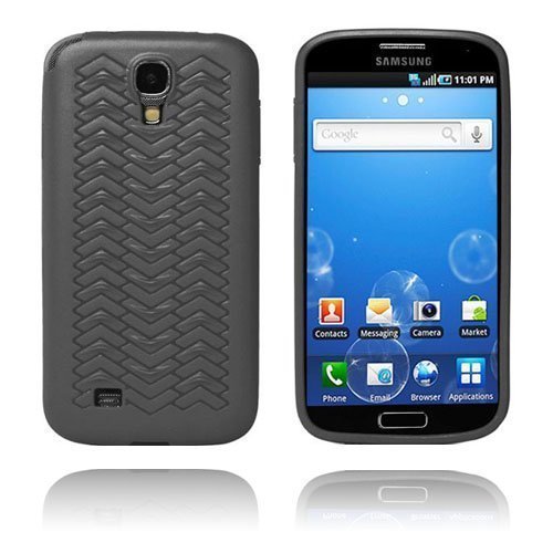 Grip Tummanharmaa Samsung Galaxy S4 Suojakotelo