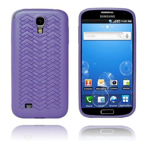 Grip Violetti Samsung Galaxy S4 Suojakotelo
