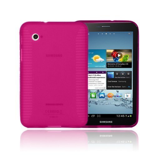Gripper Kuuma Pinkki Samsung Galaxy Tab 2 7.0 Suojakuori