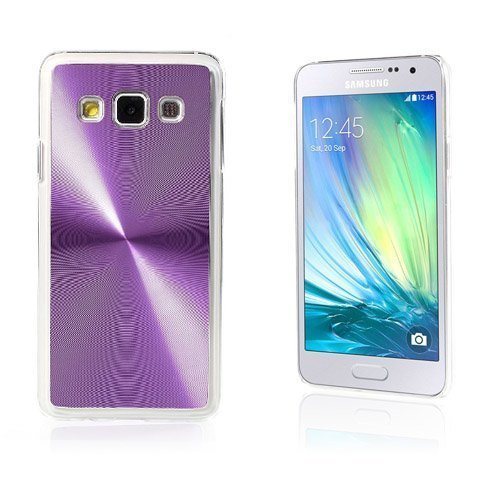 Grooves Samsung Galaxy A3 Kova Kuori Violetti