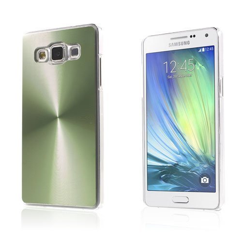 Grooves Samsung Galaxy A5 Nahkakotelo Korttitaskuilla Vihreä