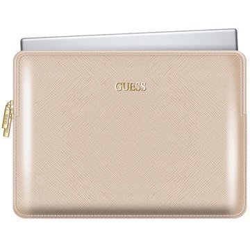 Guess Saffiano Look Sleeve-Kotelo 13 Beige