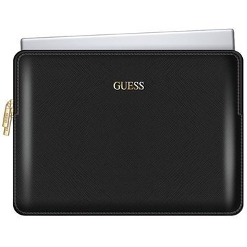 Guess Saffiano Look Sleeve Suojakotelo 15 Musta