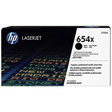 HP 654X Toner CF330X Musta