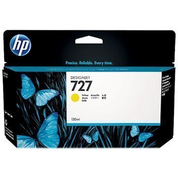 HP 727 Mustepatruuna B3P21A Keltainen