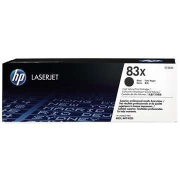 HP 83X Toner CF283X Musta