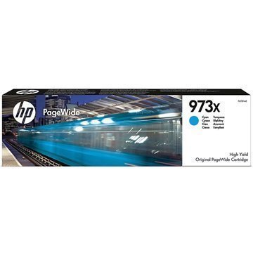 HP 973X Mustepatruuna F6T81AE Syaani