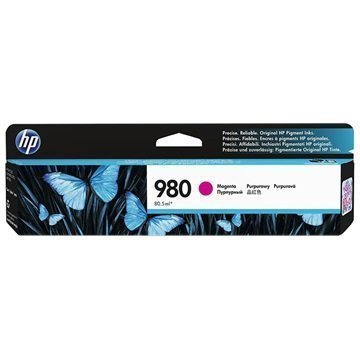 HP 980 Mustepatruuna D8J08A Magenta