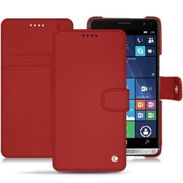 HP Elite X3 Noreve Tradition B Wallet Case Punainen