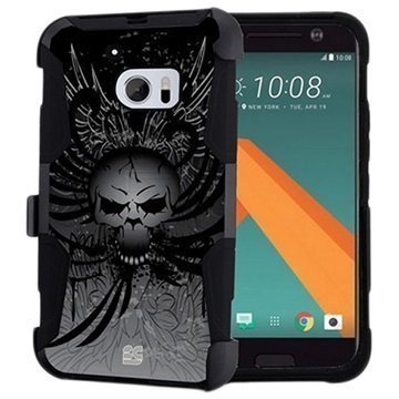 HTC 10 Beyond Cell Armor Combo Suojakuori Wing Skull