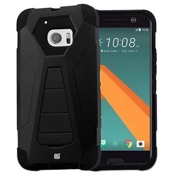 HTC 10 Beyond Cell Hyber V2 Shell Case Black