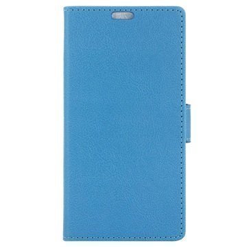 HTC 10 Kuvioitu Lompakkokotelo Sininen