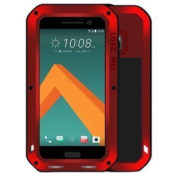 HTC 10 Love Mei Powerful Suojakuori Punainen