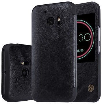 HTC 10 Nillkin Qin Smart Läppäkotelo Musta
