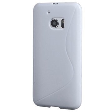 HTC 10 S-Curve TPU-Kotelo Valkoinen