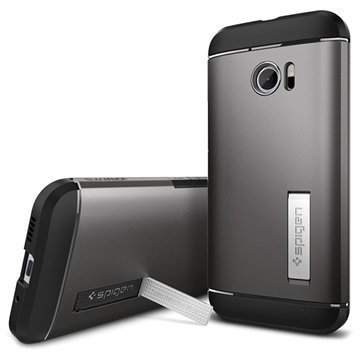 HTC 10 Spigen Slim Armor Suojakuori Gunmetal