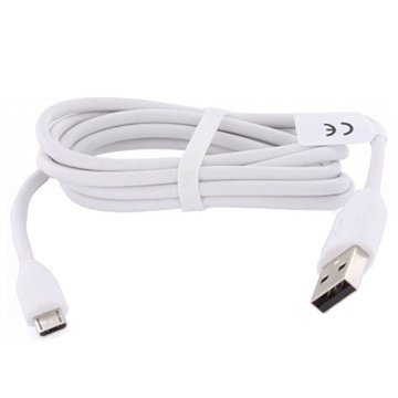 HTC DC M410 Micro-USB-Datakaapeli White