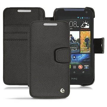 HTC Desire 310 Noreve Tradition B Wallet Leather Case Anthracite