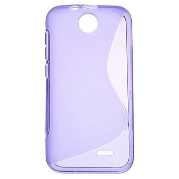 HTC Desire 310 S-Curve TPU-Kotelo Violetti