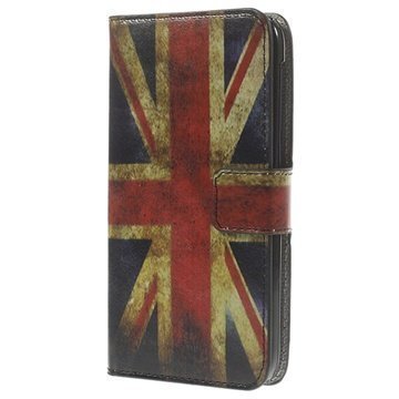 HTC Desire 310 Wallet Nahkakotelo Union Jack