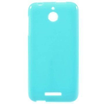 HTC Desire 510 Glossy TPU-Suojakuori Sininen