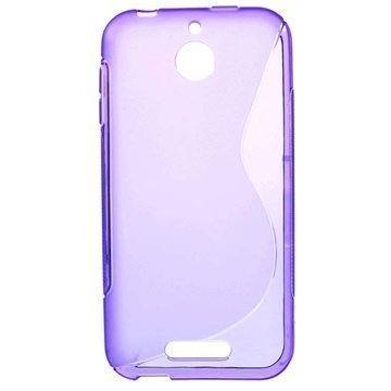 HTC Desire 510 S-Curve TPU-Kotelo Violetti