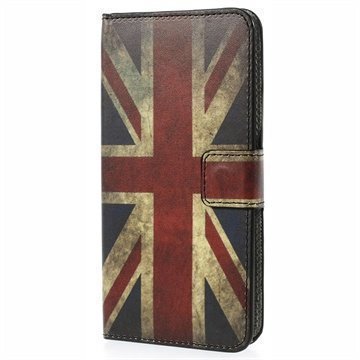 HTC Desire 510 Wallet Nahkakotelo Union Jack