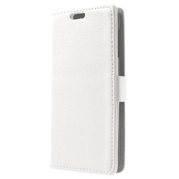 HTC Desire 510 Wallet Nahkakotelo Valkoinen