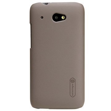 HTC Desire 601 Nillkin Super Frosted Shield Suojakotelo Ruskea