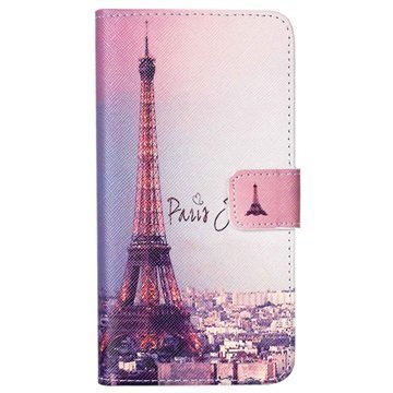 HTC Desire 626 Lompakkokotelo Eiffel Torni