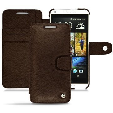 HTC Desire 816 Noreve Tradition B Wallet Leather Case Chataigne