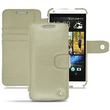 HTC Desire 816 Noreve Tradition B Wallet Leather Case Ivoire