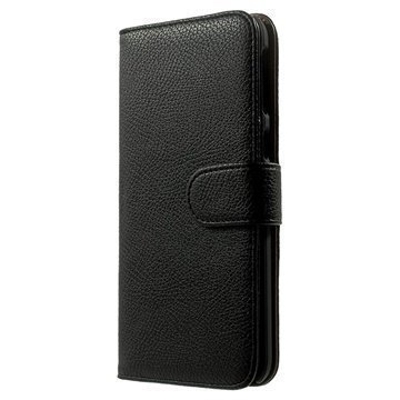 HTC Desire 820 Desire 820 dual sim Wallet Nahkakotelo Musta