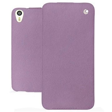 HTC Desire Eye Noreve Tradition Läpällinen Nahkakotelo PerpÃ©tuelle Violetti