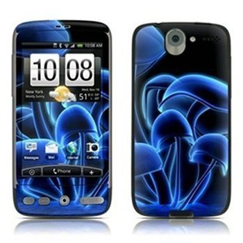 HTC Desire Fluoresenssin Sininen Suojakalvo
