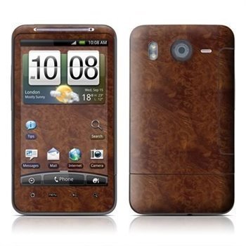 HTC Desire HD Dark Burlwood Skin