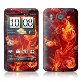 HTC Desire HD Flower Of Fire Skin