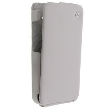 HTC Desire HD Noreve Tradition Flip Leather Case Grey