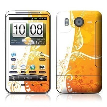 HTC Desire HD Orange Crush Skin