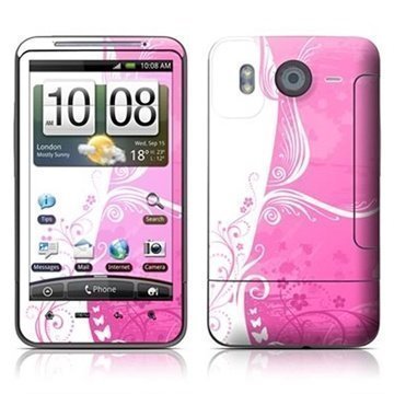 HTC Desire HD Pink Crush Skin