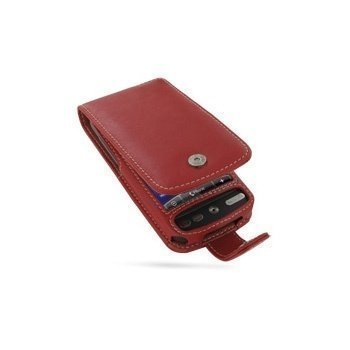 HTC Desire PDair Leather Case 3RHTDEF41 Punainen